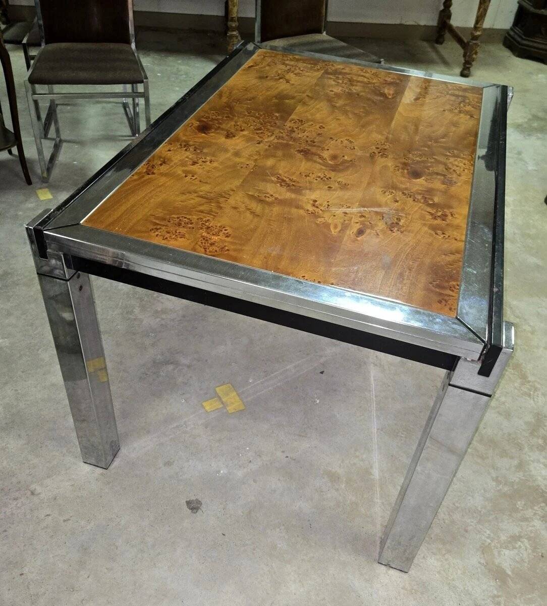 Design extendable table – La Metal Arredo, Paderno Dugnano (Milan) – Year