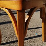Series of 3 chairs bistrot bauhmann - vintage