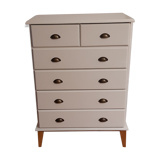 Commode scandinave blanche