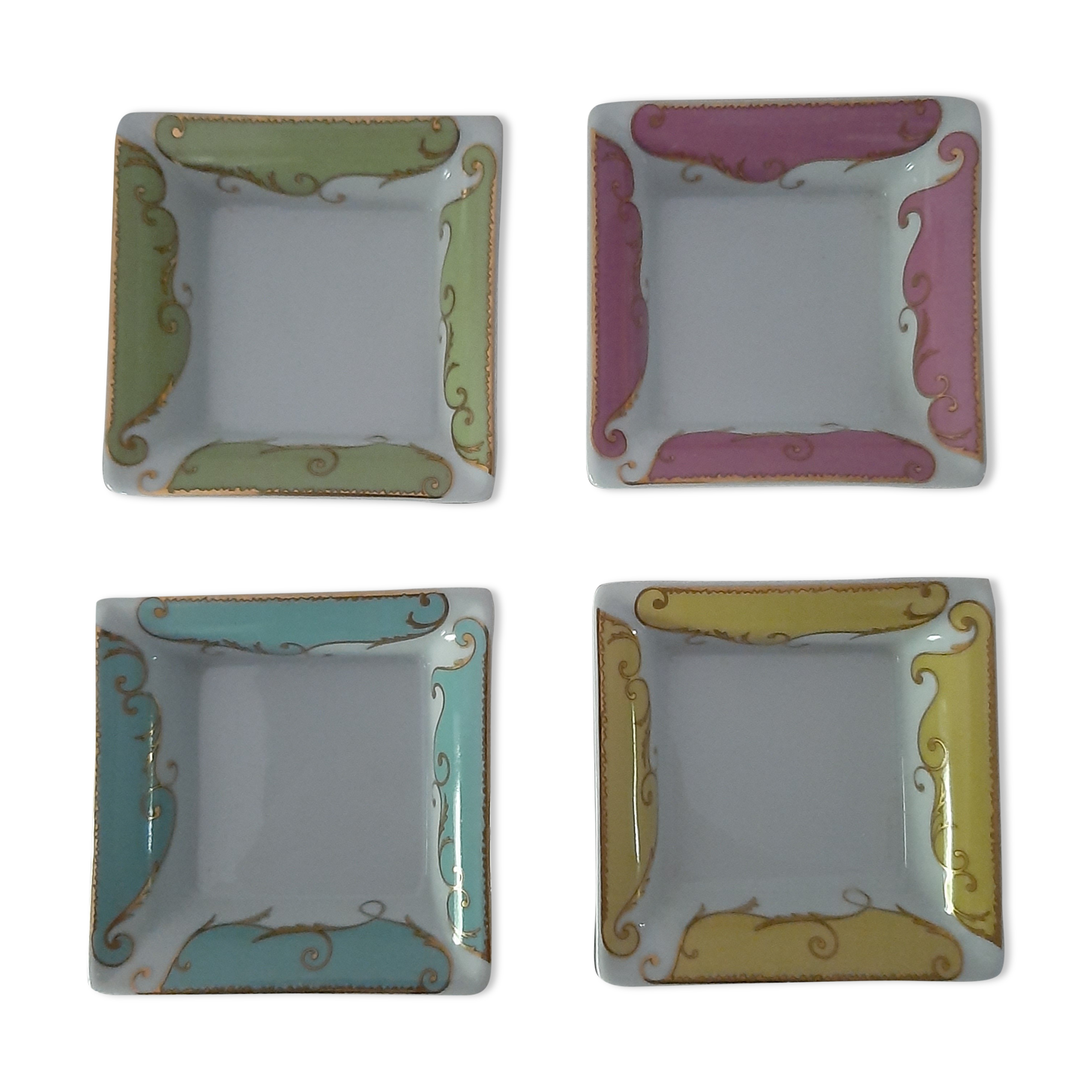Porcelain ashtrays Madly Christian Lacroix