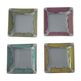 Porcelain ashtrays Madly Christian Lacroix