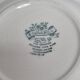 Set of six hollow plates "English style" Lunéville