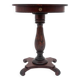 Table à fils ancienne, Europe du Nord, vers 1860. Après rénovation.