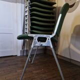 Suite of 6 DSC 106 chairs by Giancarlo Piretti for Castelli / Anonima.