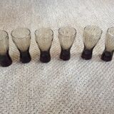 Series of 6 glasses