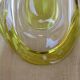 Yellow glass fruit cut