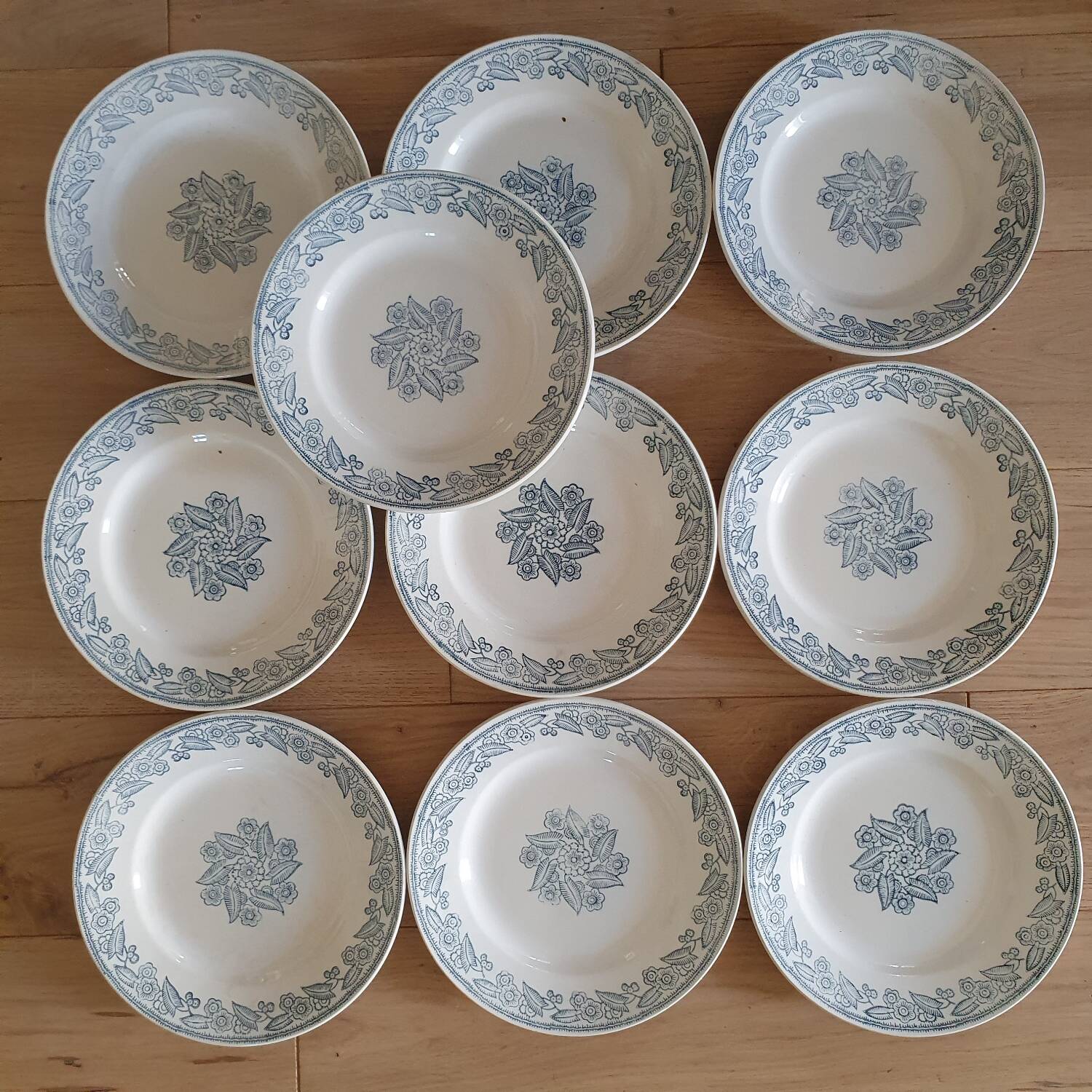 10 Terre de Fer flat plates