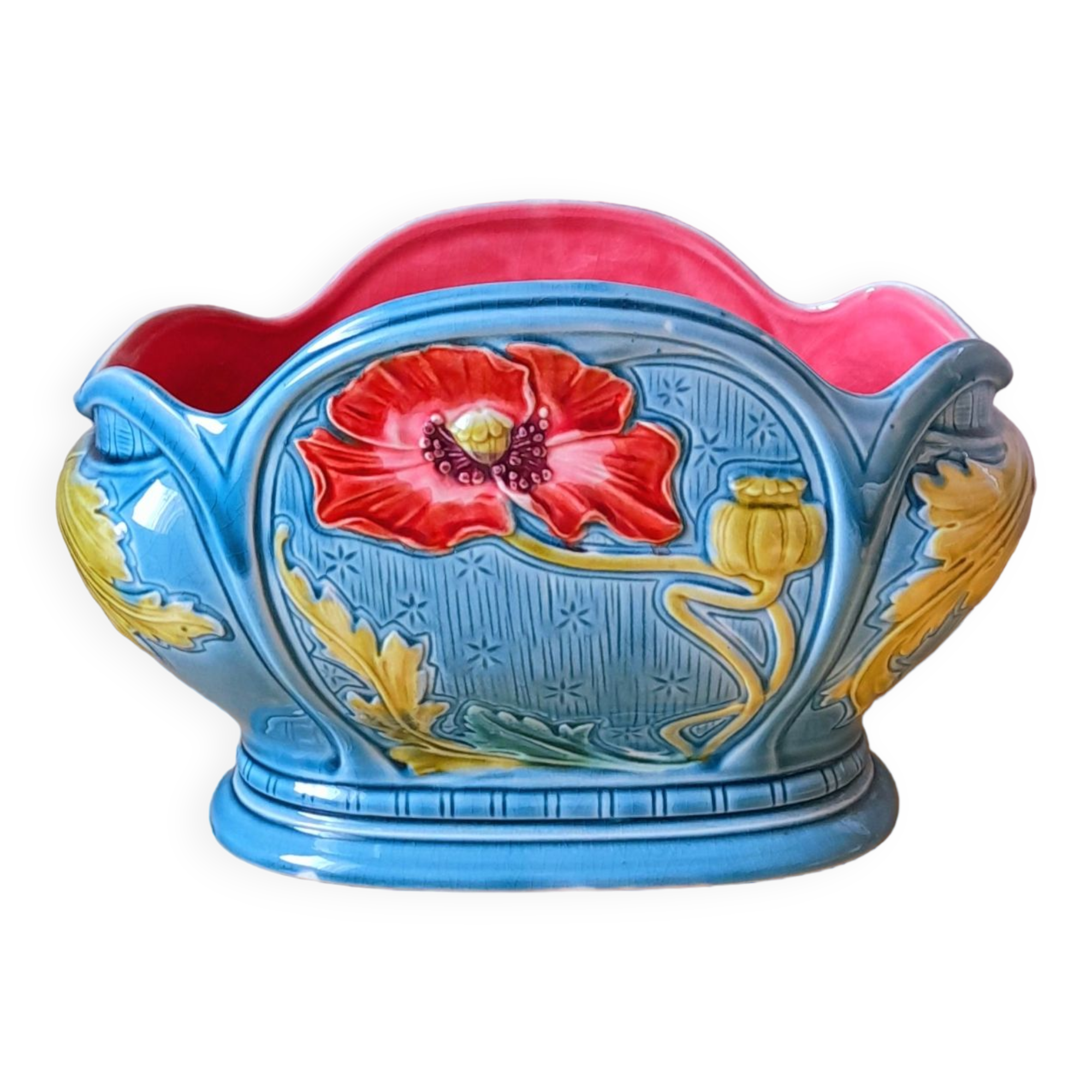 Sarreguemines slip planter