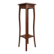 Victorian English two-tier stand in solid wood.