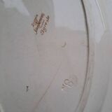 Digoin Sarreguemines dish numbered Agreste model
