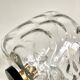 Appliques murales vintage laiton et verre