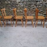 Set of 12 bistro chairs