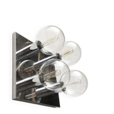 Vintage Space Age ceiling lamp by Motoko Ishii for Staff