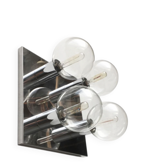 Vintage Space Age ceiling lamp by Motoko Ishii for Staff