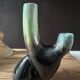 Vase en céramique années 70