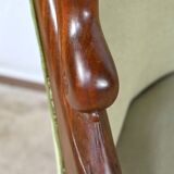 Small Mahogany Backsplash Daybed, Return from Egypt Style – Early 20th Century