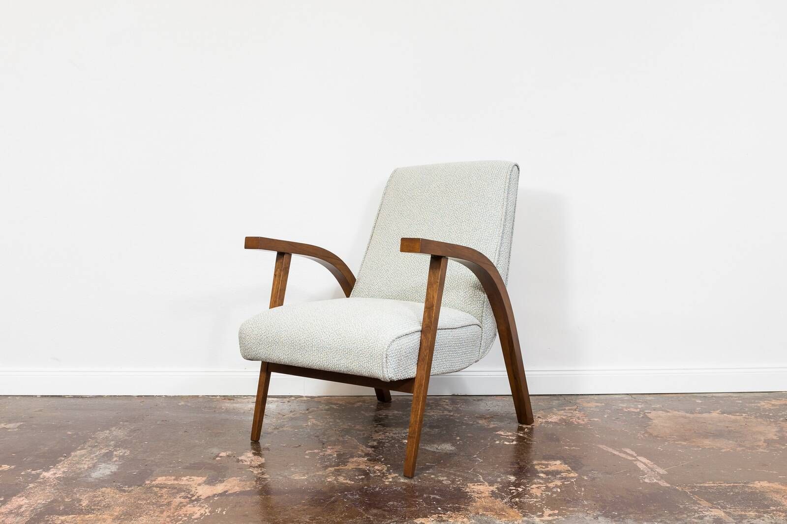 Mid-century armchair by Lejkowski & Leśniewski, Poland, 1960s