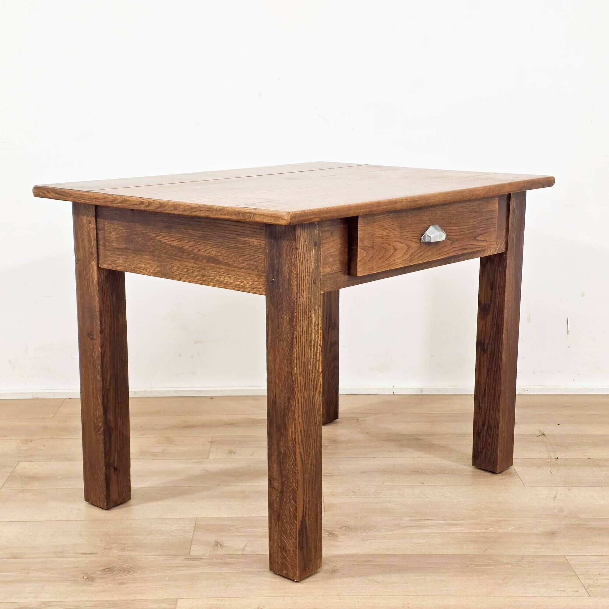 Bureau ancien en chêne massif – Années 1940