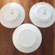 3 plates St Amand Céranord model Monique