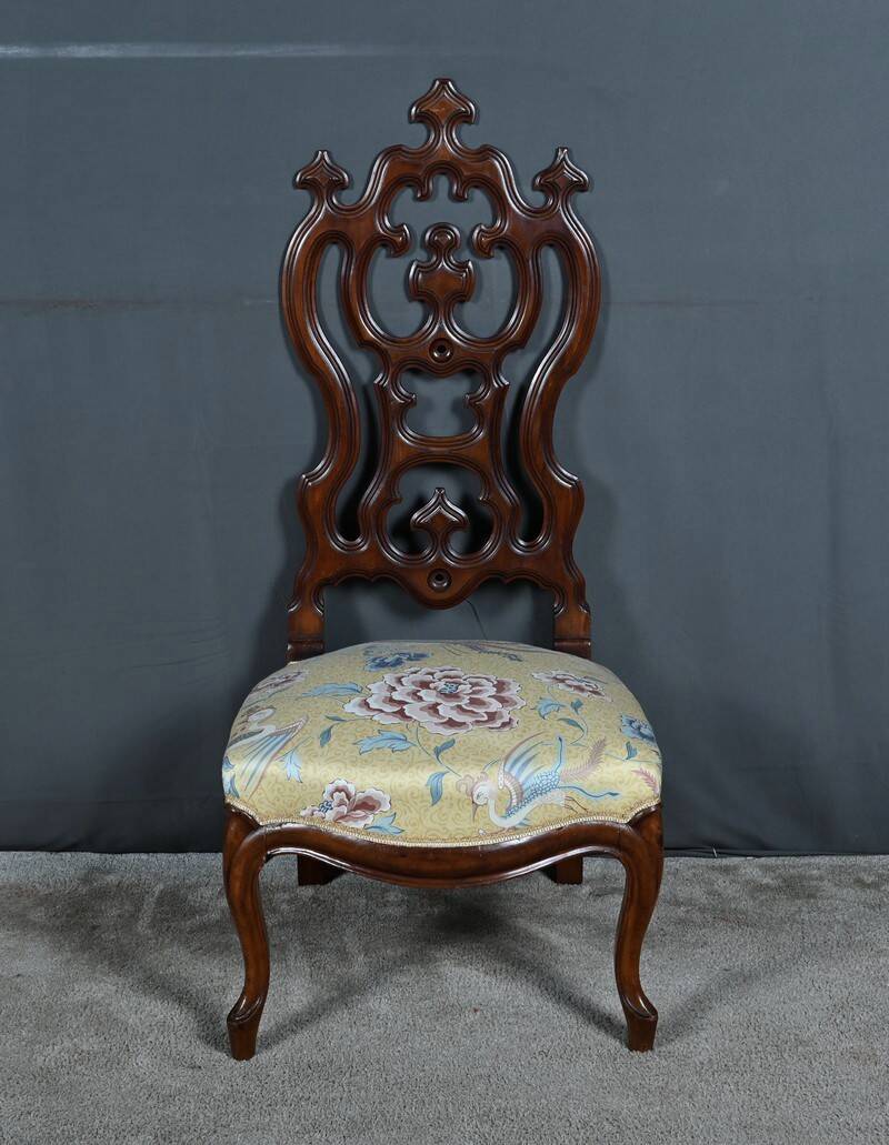 Nursing Chair in Mahogany, Napoleon III period – second half of the 19th century
