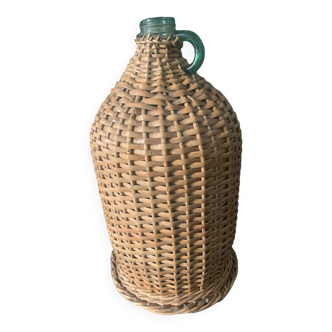 Rattan demijohn