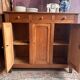Grand buffet parisien époque 1900 en chêne