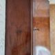 Georgian Secretary / Writing Desk in Mahogany and Green-Gold Leather - Very Good Condition