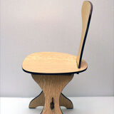Set of Two Italian Chairs in Formica, 1960s