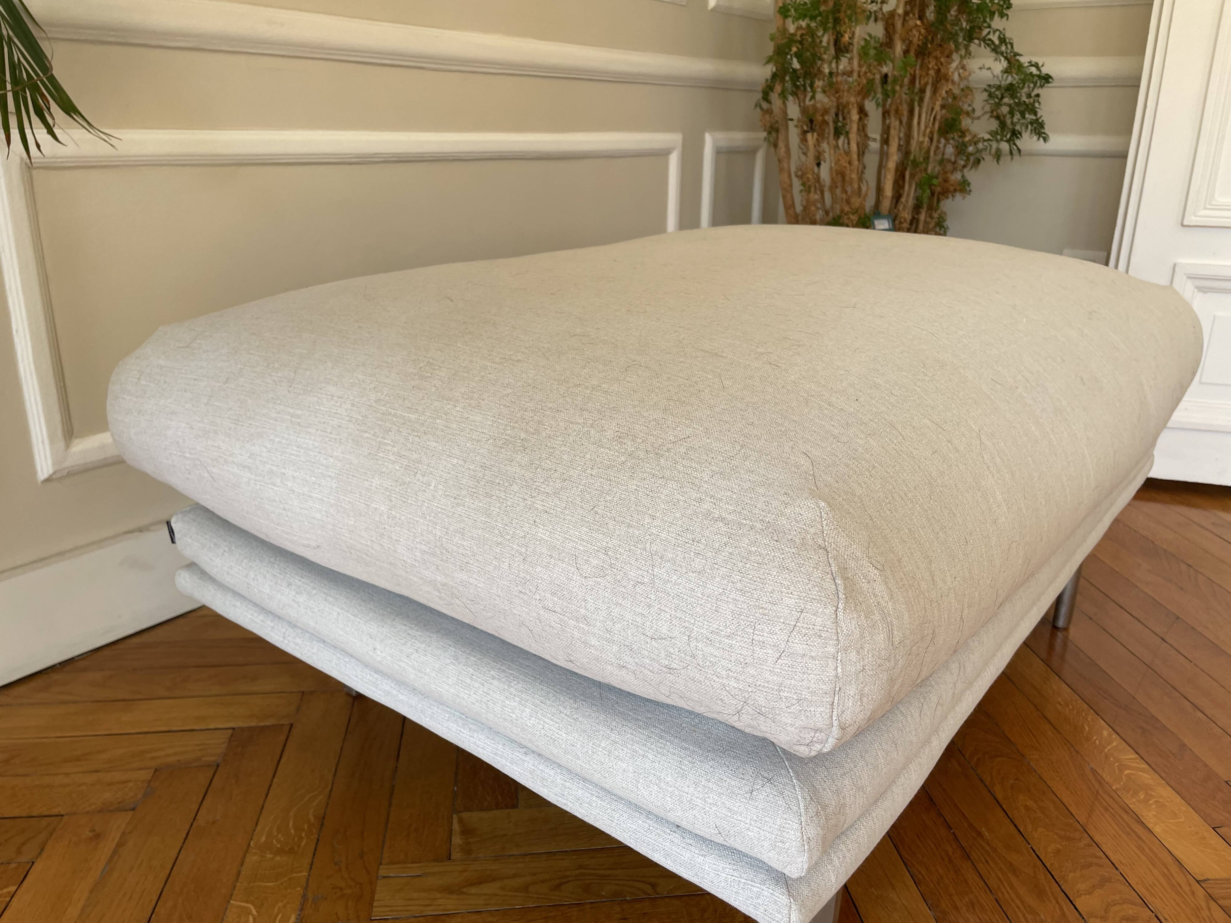 Pouf bolia lomi – light grey – design meike harde