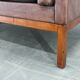 Jørgen Kastholm JK 922 Vagon Buffalo Leather Sofa Denmark