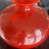 Large blown glass vase Onlylux 30 cm Italian design