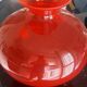 Large blown glass vase Onlylux 30 cm Italian design