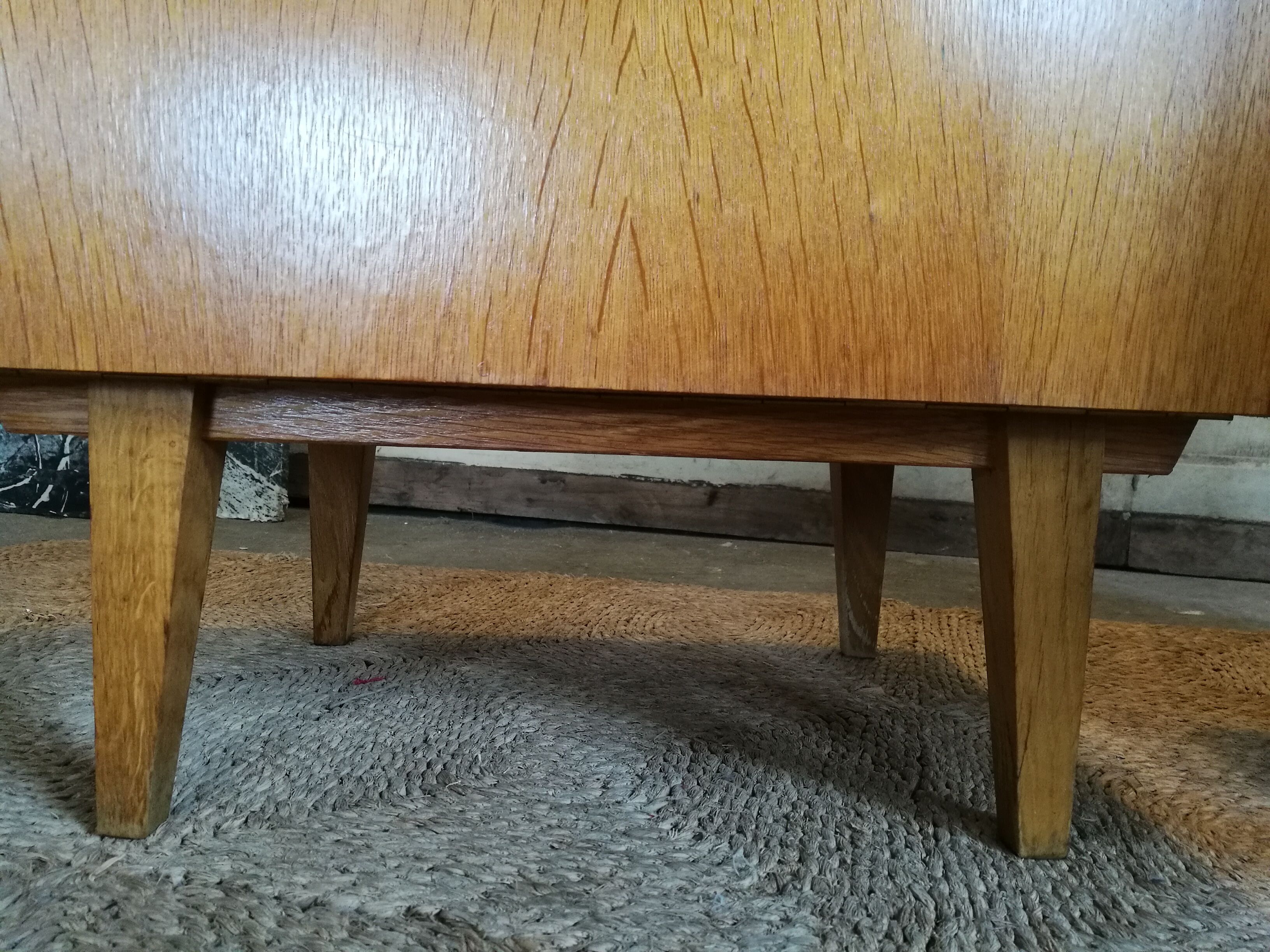 Pair of vintage bedsides