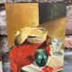 2 still lifes "Old-fashioned kitchen"