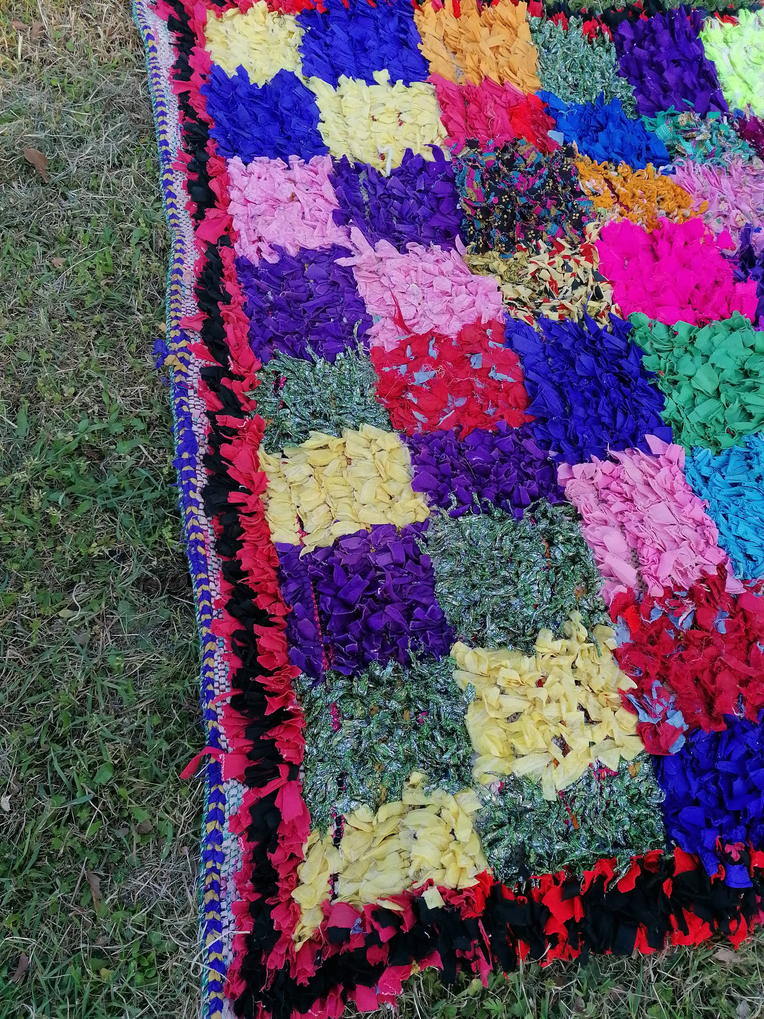 Old Berber butchery carpet