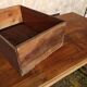 Wooden advertising parsley box