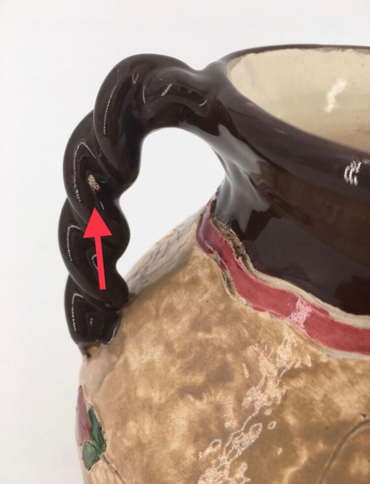 Jérôme MASSIER, Vallauris, France - Vase with handles in glazed earth - 1950s