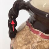 Jérôme MASSIER, Vallauris, France - Vase with handles in glazed earth - 1950s