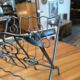 Porte revue en fer forgé Art Déco circa 1940