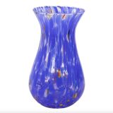 Handmade Blue Murano Glass Vase