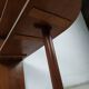 Oak shelf art deco style