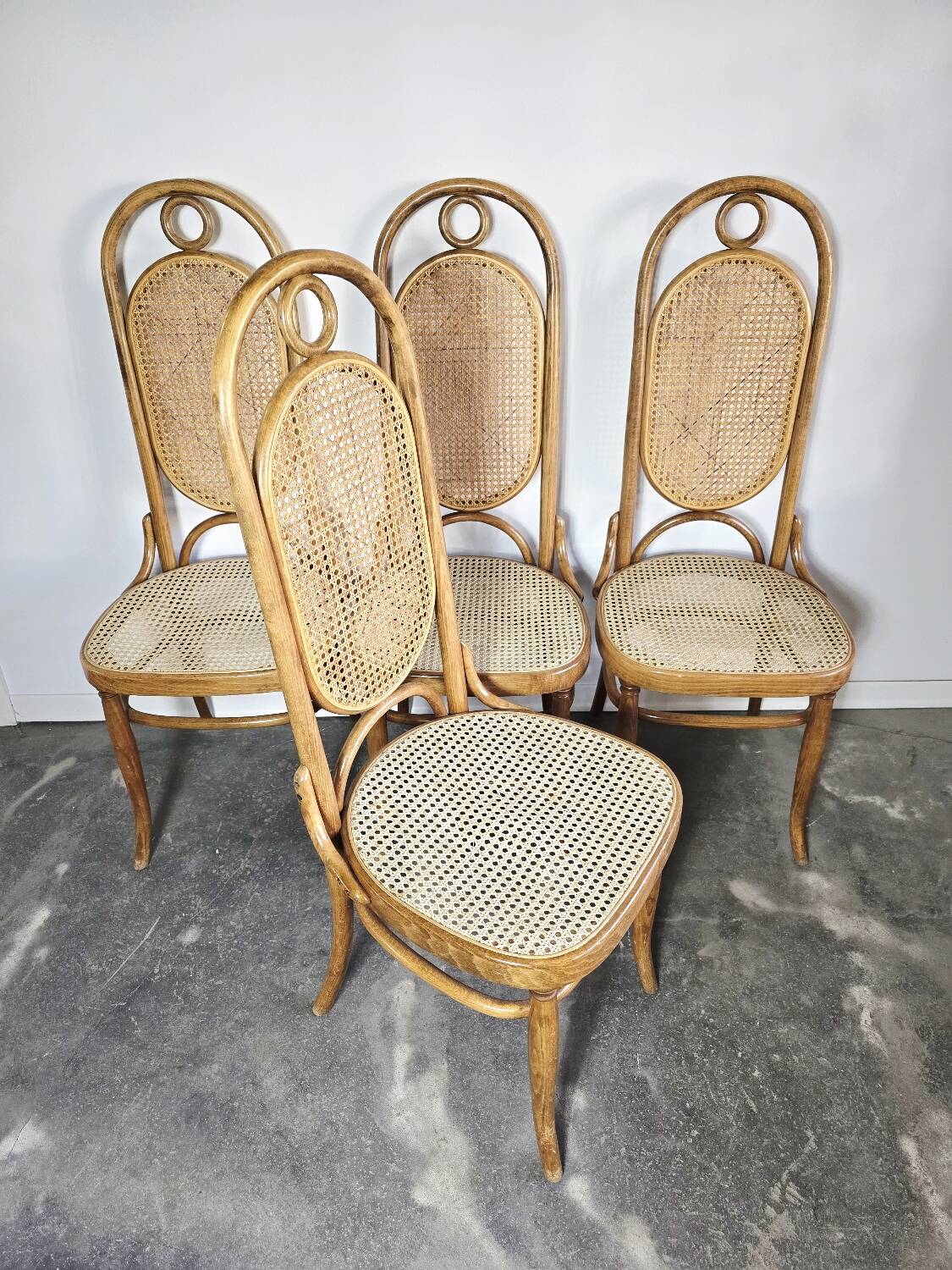 60s Bentwood Dining Chairs N.17, 1 of 6