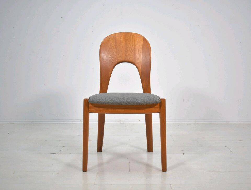 Ensemble 6 chaises danoises de Niels Koefoed