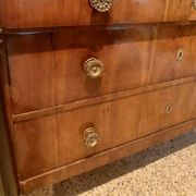 Empire chest of drawers with mirror - Italy, early 19th century (Lucca)
