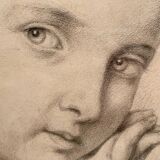 Portrait dessin ancien