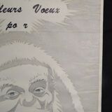Project pub Air France signs Guy Delaplanche best wishes for 1968