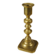 Brass candle holder 15 cm from the 70s