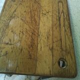 Old child school desk