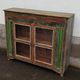 Buffet en bois vitré 2 portes
