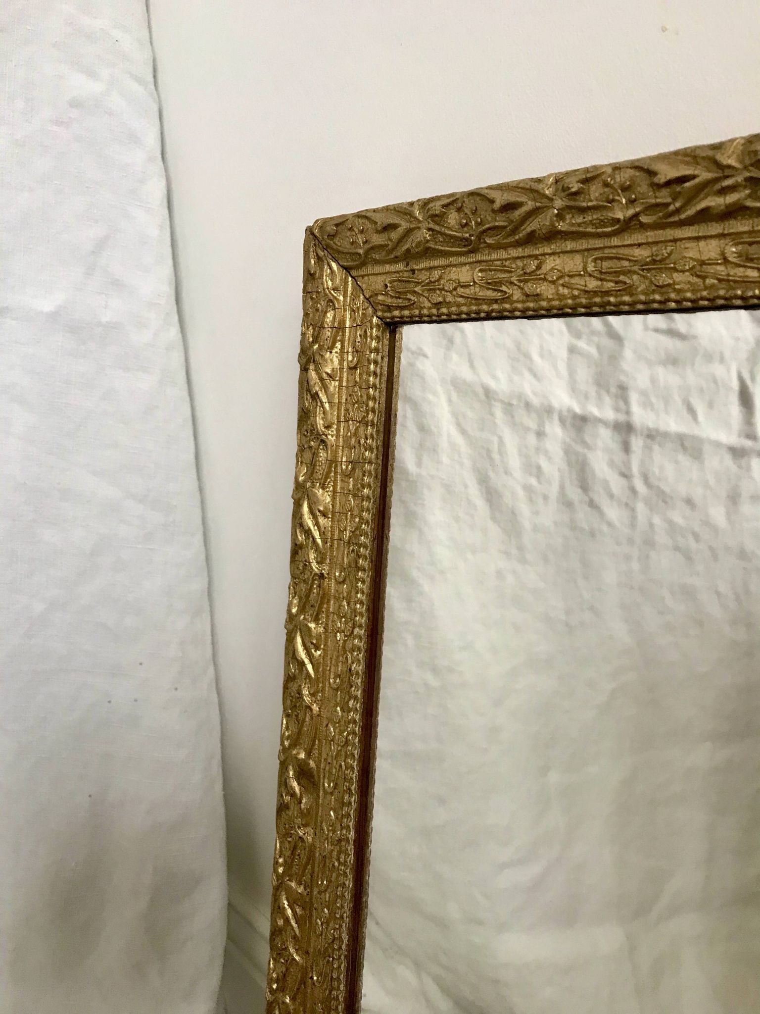 set of 4 mirrors in wood and gilded stucco early 20th century